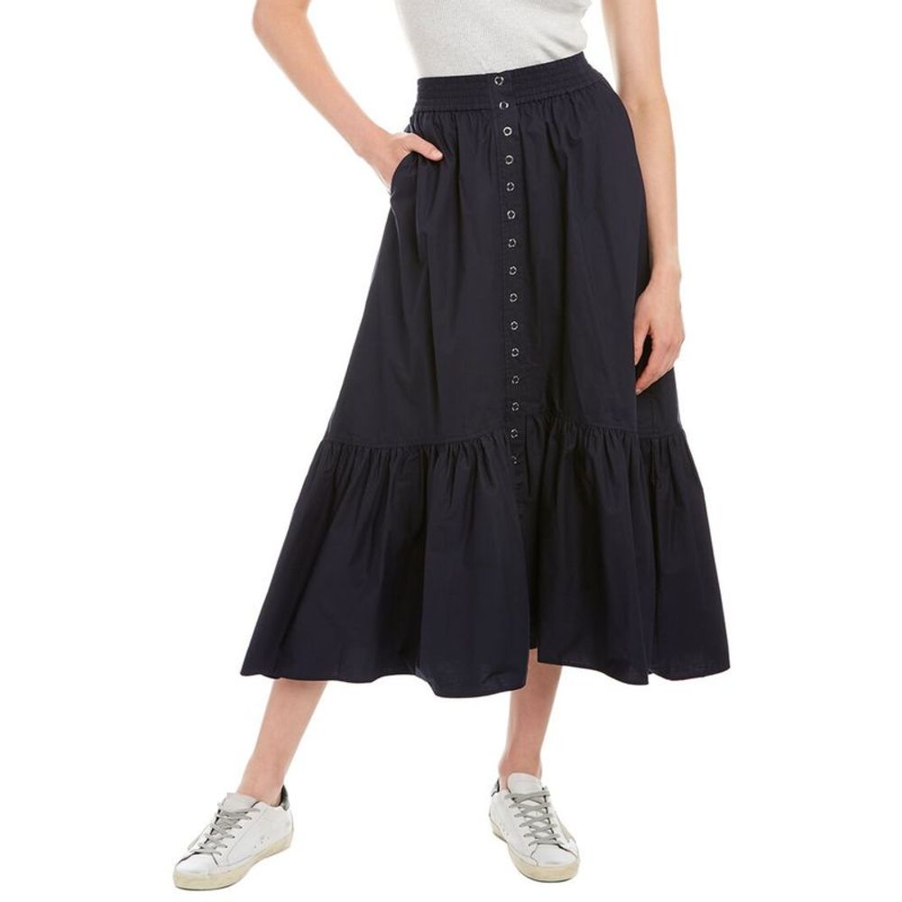 A.L.C. Womens  Jade Skirt, Blue